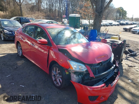 2015 Nissan Sentra SV with VIN 3N1AB7AP0FY373463, listed as a IAAI auction lot 41747539 with 77,841 mi miles and . Bid and sale history available at DreamBid. Image 6.