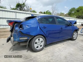 2017 Kia Forte LX with VIN 3KPFK4A75HE051343, listed as a Copart auction lot 54248585 with 139,472 mi miles and Salvage Title. Bid and sale history available at carsss.com. Image 3.