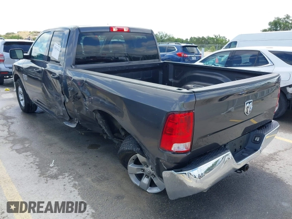 2020 Ram 1500 Tradesman with VIN 1C6RR6FG7LS114615, listed as a IAAI auction lot 42061182 with 97,341 mi miles and . Bid and sale history available at DreamBid. Image 3.