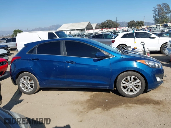 2014 Hyundai Elantra GT with VIN KMHD35LHXEU230812, listed as a IAAI auction lot 41855509 with 122,729 mi miles. Bid and sale history available at carsss.com. Image 13.