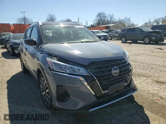 2022 Nissan Kicks SV with VIN 3N1CP5CV0NL497044, listed as a Copart auction lot 47895725 with 36,123 mi miles and Salvage Title. Bid and sale history available at carsss.com. Image 12.