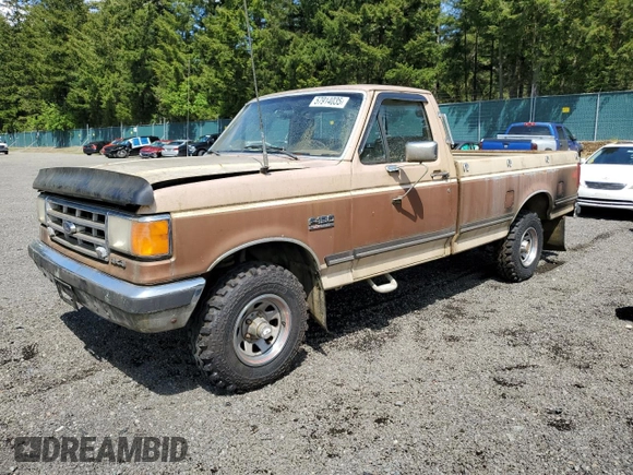 1987 Ford F-150 с VIN 1FTEF14H2HKB06296, выставлен на аукционе Copart как лот 57914035 с пробегом 40 931 миль миль и Чистый • Clean title. История ставок и продаж доступна на DreamBid. Изображение 1.