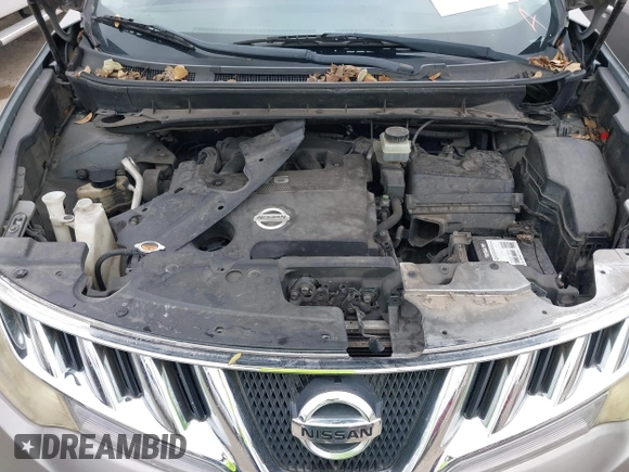 2009 Nissan Murano S with VIN JN8AZ18W49W139538, listed as a IAAI auction lot 41799409 with Not Provided miles and . Bid and sale history available at carsss.com. Image 10.