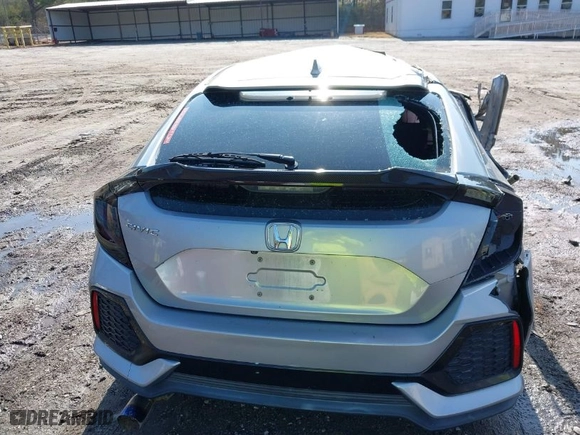2019 Honda Civic Hatchback LX with VIN SHHFK7H36KU222413, listed as a IAAI auction lot 41536621 with NaN miles. Bid and sale history available at carsss.com. Image 17.
