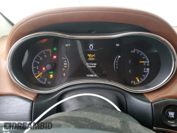 2015 Jeep Grand Cherokee Summit with VIN 1C4RJFJG2FC150752, listed as a Copart auction lot 45031365 with 151,682 mi miles and Salvage Title. Bid and sale history available at DreamBid. Image 9.