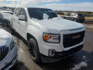 2021 GMC Canyon 4WD Elevation with VIN 1GTG6CENXM1289987, listed as a Copart auction lot 79754104 with 41,123 mi miles and Salvage Title. Bid and sale history available at carsss.com. Image 4.