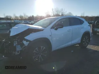 2021 Lexus NX with VIN JTJSARDZ5M2257200, listed as a Copart auction lot 85504954 with 41,502 mi miles and Salvage Title. Bid and sale history available at carsss.com. Image 1.