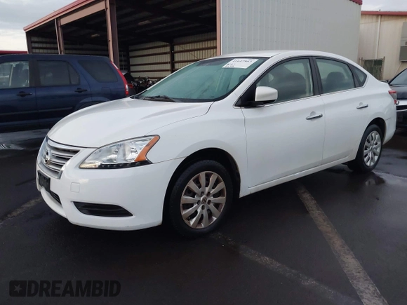 2015 Nissan Sentra SR with VIN 3N1AB7AP2FL664365, listed as a IAAI auction lot 41647863 with 85,719 mi miles and . Bid and sale history available at DreamBid. Image 2.