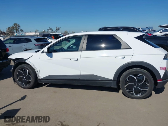 2023 Hyundai Ioniq 5 SE with VIN KM8KMDAF3PU176448, listed as a IAAI auction lot 42218598 with 65,321 mi miles and . Bid and sale history available at DreamBid. Image 15.