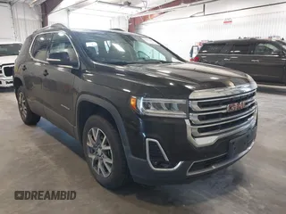 2023 GMC Acadia SLT with VIN 1GKKNUL48PZ220268, listed as a IAAI auction lot 42687661 with 43,590 mi miles and . Bid and sale history available at DreamBid. Image 1.