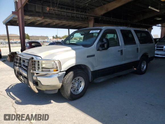2003 Ford Excursion Special Serv с VIN 1FMNU40L63EA91712, выставлен на аукционе Copart как лот 63870565 с пробегом 205 019 миль миль и Чистый • Clean title. История ставок и продаж доступна на DreamBid. Изображение 1.