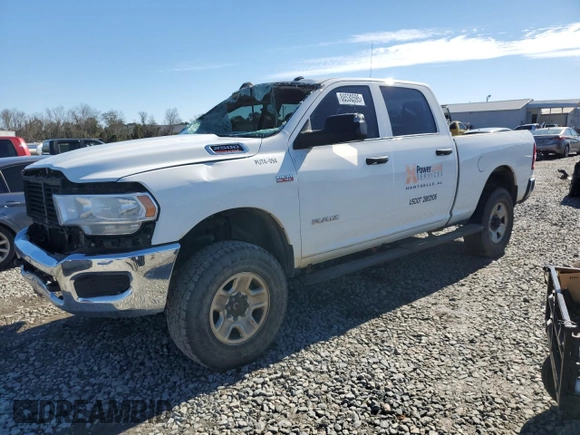 2019 Ram 2500 Tradesman with VIN 3C6UR5CJ5KG711790, listed as a Copart auction lot 88530595 with 0 mi miles and Salvage Title. Bid and sale history available at carsss.com. Image 1.
