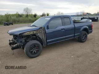 2015 Ford F-150 XL z VIN 1FTEX1C86FFB01395, wystawiony jako Copart lot #55231575 z przebiegiem 139 895 mil mil oraz Szkoda całkowita • Salvage title. Historia ofert i sprzedaży dostępna na DreamBid. Obrazek 1.