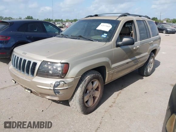 2001 Jeep Grand Cherokee Limited with VIN 1J4GW58N51C575036, listed as a IAAI auction lot 42573849 with 223,757 mi miles and . Bid and sale history available at DreamBid. Image 2.