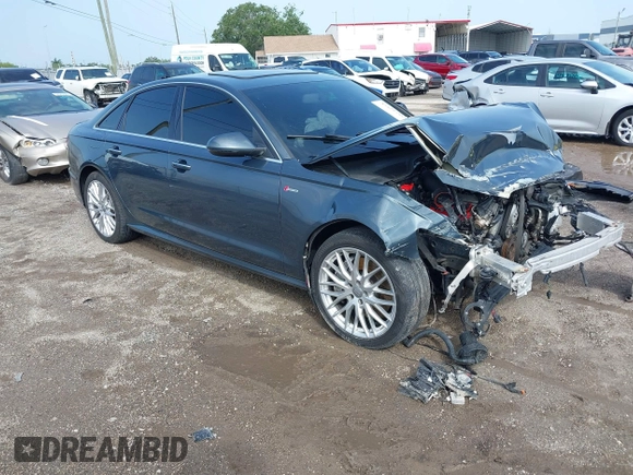 2016 Audi A6 Premium Plus with VIN WAUFGAFC3GN180467, listed as a IAAI auction lot 42429785 with 121,033 mi miles and . Bid and sale history available at DreamBid. Image 1.