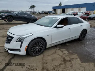 2017 Cadillac CT6 Premium Luxury AWD with VIN 1G6KF5RS2HU135268, listed as a Copart auction lot 50400615 with 66,988 mi miles and Salvage title. Bid and sale history available at DreamBid. Image 1.