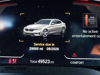 2021 BMW 5 Series 530i with VIN WBA53BH01MWX15298, listed as a IAAI auction lot 42038023 with 49,523 mi miles and . Bid and sale history available at DreamBid. Image 7.