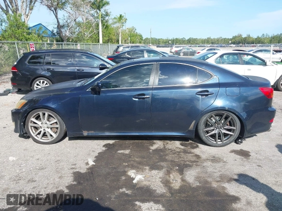 2006 Lexus IS 350 with VIN JTHBE262862001892, listed as a IAAI auction lot 41931566 with 243,306 mi miles and . Bid and sale history available at DreamBid. Image 14.