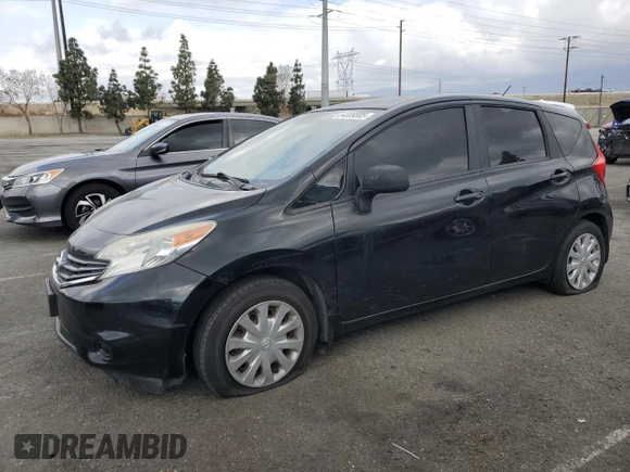2014 Nissan Note SV with VIN 3N1CE2CP7EL431810, listed as a Copart auction lot 54339385 with 124,387 mi miles and Clean Title. Bid and sale history available at DreamBid. Image 1.