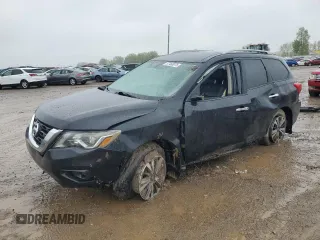 2017 Nissan Pathfinder SL with VIN 5N1DR2MM9HC611487, listed as a Copart auction lot 57460075 with Not provided miles and Clean title. Bid and sale history available at DreamBid. Image 1.