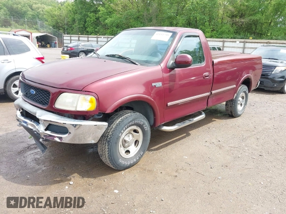 1997 Ford F-150 with VIN 1FTDF18W3VNA43627, listed as a IAAI auction lot 42132799 with 180,493 mi miles and . Bid and sale history available at DreamBid. Image 2.