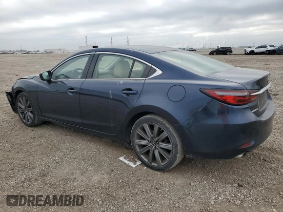 2018 Mazda Mazda6 Touring with VIN JM1GL1VM1J1324271, listed as a Copart auction lot 44379445 with 92,146 mi miles and Salvage Title. Bid and sale history available at carsss.com. Image 2.