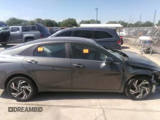 2024 Hyundai Elantra Limited with VIN KMHLP4DG4RU818145, listed as a IAAI auction lot 41881179 with 3,128 mi miles and . Bid and sale history available at DreamBid. Image 14.