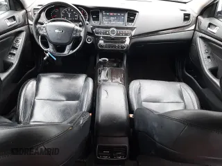 2015 Kia Cadenza Premium with VIN KNALN4D78F5179698, listed as a Copart auction lot 72376684 with 100,944 mi miles and Salvage Title. Bid and sale history available at carsss.com. Image 8.