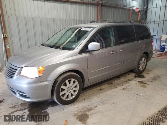 2016 Chrysler Town & Country Touring with VIN 2C4RC1BG0GR104986, listed as a Copart auction lot 51133505 with 145,145 mi miles and Salvage Title. Bid and sale history available at carsss.com. Image 1.