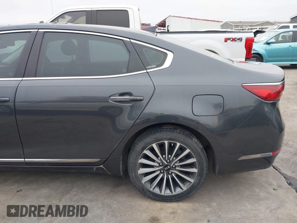 2018 Kia Cadenza Premium with VIN KNALC4J19J5098126, listed as a IAAI auction lot 41583473 with 79,360 mi miles. Bid and sale history available at carsss.com. Image 21.
