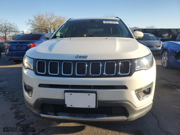 2019 Jeep Compass Limited with VIN 3C4NJCCB8KT670824, listed as a Copart auction lot 46341975 with 52,544 mi miles and Salvage Title. Bid and sale history available at carsss.com. Image 5.