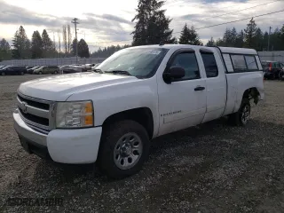 2008 Chevrolet Silverado 1500 LT w/1LT with VIN 1GCEC19CX8Z325956, listed as a Copart auction lot 42448175 with 156,098 mi miles and Salvage Title. Bid and sale history available at carsss.com. Image 1.
