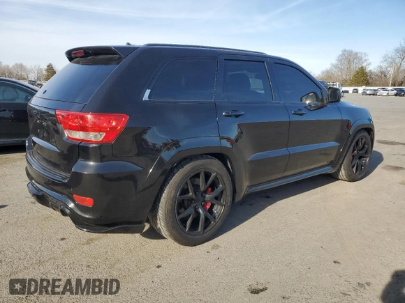 2012 Jeep Grand Cherokee SRT8 with VIN 1C4RJFDJ3CC152044, listed as a Copart auction lot 46886435 with 169,619 mi miles and Clean Title. Bid and sale history available at carsss.com. Image 3.