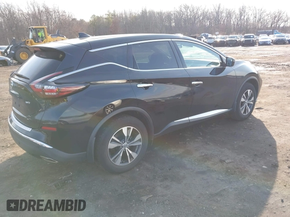 2020 Nissan Murano S with VIN 5N1AZ2AS8LN165741, listed as a IAAI auction lot 41207534 with 65,364 mi miles and . Bid and sale history available at DreamBid. Image 4.