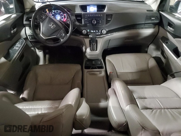 2013 Honda CR-V EX-L with VIN 5J6RM4H74DL052377, listed as a Copart auction lot 48051335 with 143,229 mi miles and Salvage Title. Bid and sale history available at carsss.com. Image 8.