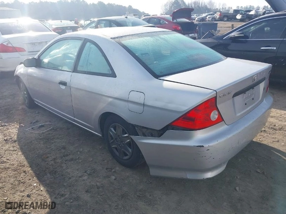 2004 Honda Civic VP with VIN 1HGEM21164L073389, listed as a IAAI auction lot 41663062 with 182,492 mi miles. Bid and sale history available at carsss.com. Image 3.