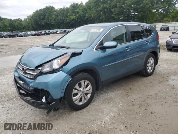2014 Honda CR-V EX with VIN 5J6RM4H57EL027201, listed as a Copart auction lot 67673294 with 159,312 mi miles and Non Repairable. Bid and sale history available at carsss.com. Image 1.