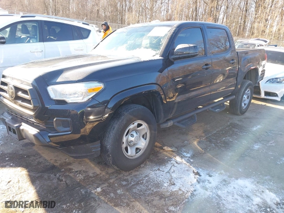 2021 Toyota Tacoma 2WD SR with VIN 3TYAX5GN4MT034089, listed as a IAAI auction lot 41318143 with 47,841 mi miles. Bid and sale history available at carsss.com. Image 17.