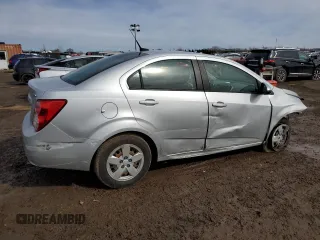 2014 Chevrolet Sonic LS with VIN 1G1JA5SH0E4209166, listed as a Copart auction lot 47402545 with 83,057 mi miles and Salvage title. Bid and sale history available at DreamBid. Image 3.