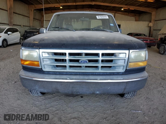 1993 Ford F-150 with VIN 1FTEX15NXPKB33486, listed as a Copart auction lot 81928444 with 0 mi miles and Salvage Title. Bid and sale history available at carsss.com. Image 5.