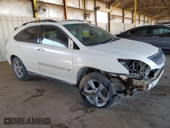 2006 Lexus RX 330 with VIN JTJGA31U160064553, listed as a Copart auction lot 61776525 with 152,663 mi miles and Salvage title. Bid and sale history available at DreamBid. Image 4.