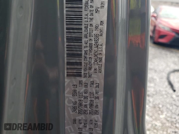 2018 Jeep Wrangler Unlimited Sahara z VIN 1C4HJXEN1JW248205, wystawiony jako Copart lot #54264885 z przebiegiem 103 201 mil mil oraz Szkoda całkowita • Salvage title. Historia ofert i sprzedaży dostępna na DreamBid. Obrazek 12.