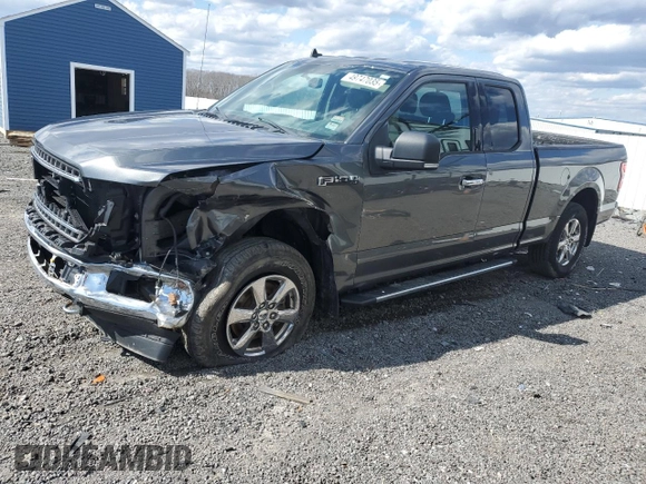 2019 Ford F-150 XL with VIN 1FTFX1E53KFA03720, listed as a Copart auction lot 49747035 with 75,468 mi miles and Salvage Title. Bid and sale history available at carsss.com. Image 1.