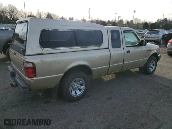 2002 Ford Ranger XLT Appearance with VIN 1FTYR44E42PA78863, listed as a Copart auction lot 41993605 with 44,949 mi miles and Clean Title. Bid and sale history available at carsss.com. Image 3.