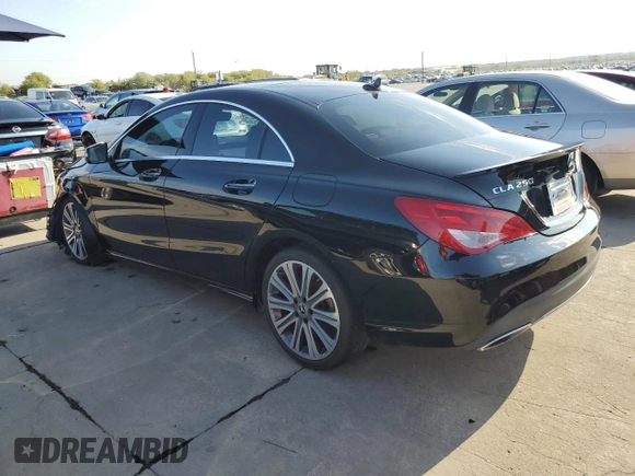 2018 Mercedes-Benz CLA 250 with VIN WDDSJ4EB5JN558265, listed as a Copart auction lot 66895253 with 31,809 mi miles and . Bid and sale history available at DreamBid. Image 2.