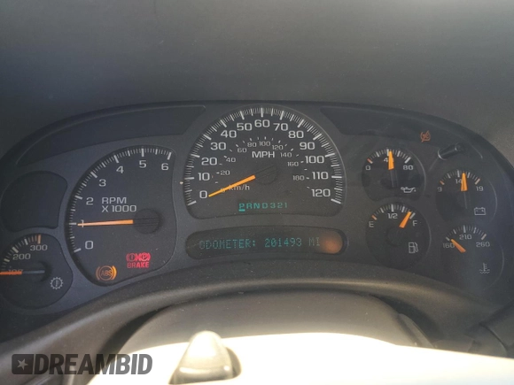 2003 GMC Yukon Denali z VIN 1GKEK63U93J307591, wystawiony jako Copart lot #55341075 z przebiegiem 201 493 mil mil oraz Szkoda całkowita • Salvage title. Historia ofert i sprzedaży dostępna na DreamBid. Obrazek 9.