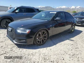 2015 Audi S4 Premium Plus z VIN WAUBGAFL2FA074094, wystawiony jako Copart lot #55063225 z przebiegiem 138 585 mil mil oraz Szkoda całkowita • Salvage title. Historia ofert i sprzedaży dostępna na DreamBid. Obrazek 1.
