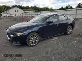 2021 Mazda 3 Select with VIN JM1BPBBL2M1318709, listed as a Copart auction lot 58303225 with 60,419 mi miles and Salvage title. Bid and sale history available at DreamBid. Image 1.