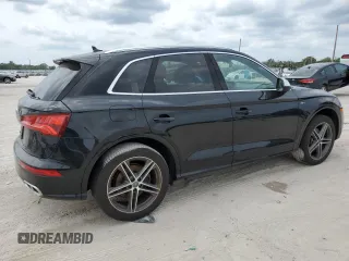 2018 Audi SQ5 Prestige with VIN WA1C4AFY9J2028352, listed as a Copart auction lot 50319905 with 44,642 mi miles and Salvage Title. Bid and sale history available at carsss.com. Image 3.
