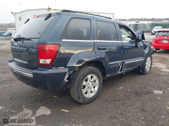 2009 Jeep Grand Cherokee Limited with VIN 1J8HR58P89C542314, listed as a IAAI auction lot 41880894 with 103,032 mi miles. Bid and sale history available at carsss.com. Image 4.